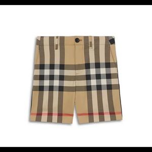 Authentic BURBERRY ICONIC STRIPE COTTON SHORTS